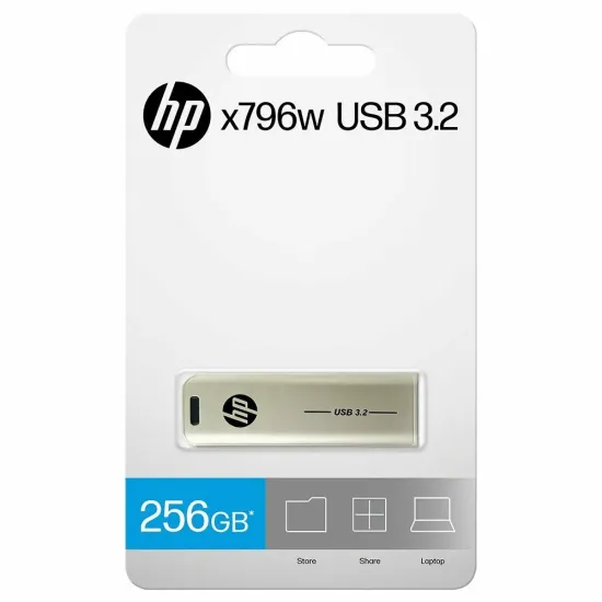 HP PENDRIVE 256GB 3.2 X796W (METAL)