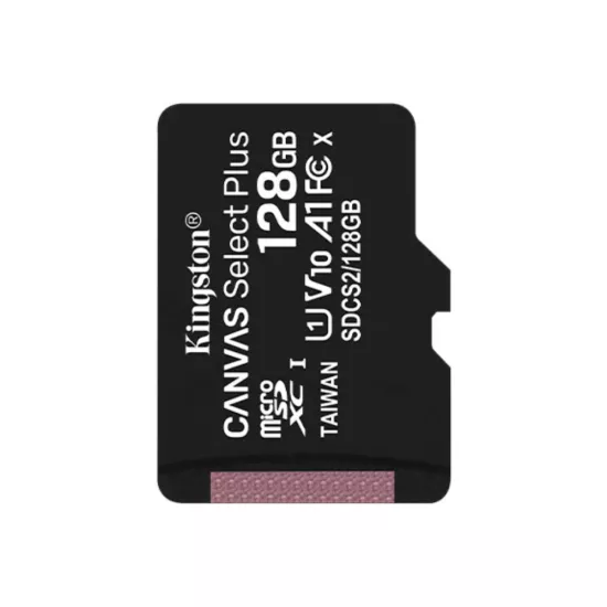 Kingston Canvas Select plus 128GB Micro SD Card Class 10