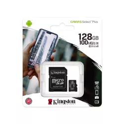 Kingstone SDCS2 128GB Micro Class 10 Memory Card