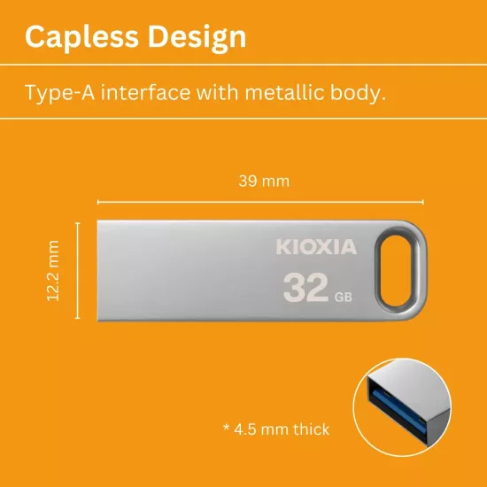 Kioxia U366 32GB USB 3.2 Pendrive