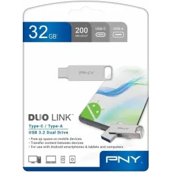 PNY DUO LINK 32GB USB 3.2 Type-C OTG Pendrive