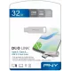 PNY DUO LINK 32GB USB 3.2 Type-C OTG Pendrive