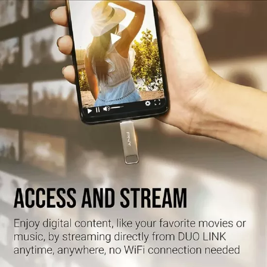 PNY DUO LINK 32GB USB 3.2 Type-C OTG Pendrive