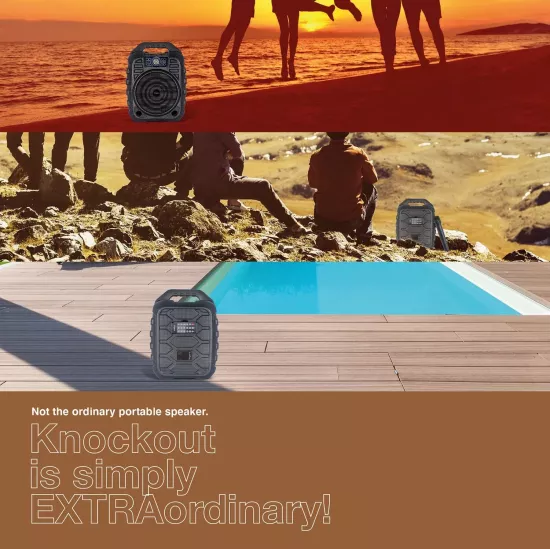 Fingers Bluetooth Speaker KnockOut 32w