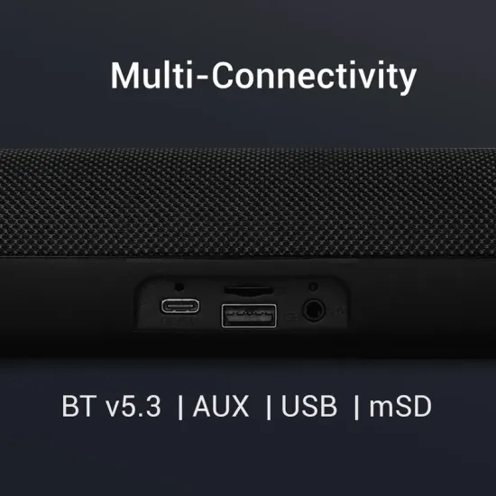 Zebronics Bluetooth Soundbar Speaker RGB Vita 202