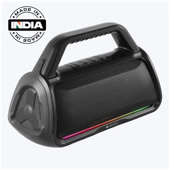 Zebronics Bluetooth Speaker RGB 16w County 10