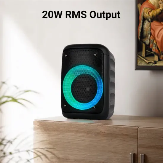 Zebronics Bluetooth Speaker with Mic 20w Buddy 100