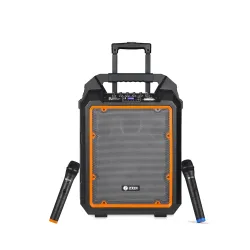 Zoook Bluetooth Speaker Herculean Pro Duet With Dual Wireless Mic 200w