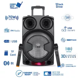 Zoook Bluetooth Speaker Rocker Thunder XXL Duet (70w)