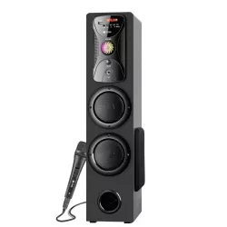 Zoook Bluetooth Tower Speaker Samurai with USB | AUX | FM | with Remote Control (60w)