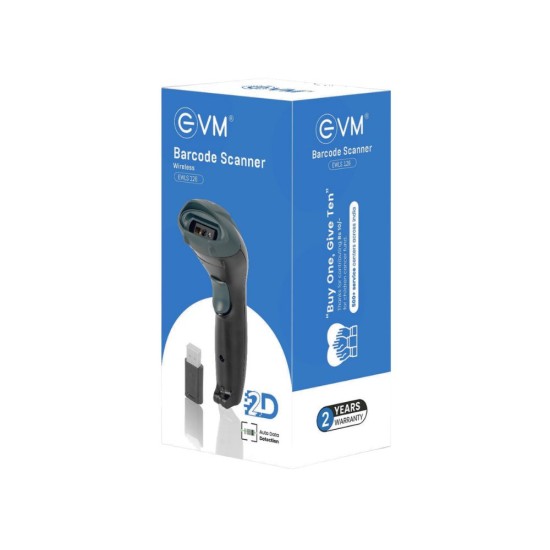 EVM Barcode Scanner 2D Wireless (EWLS-126-2D)