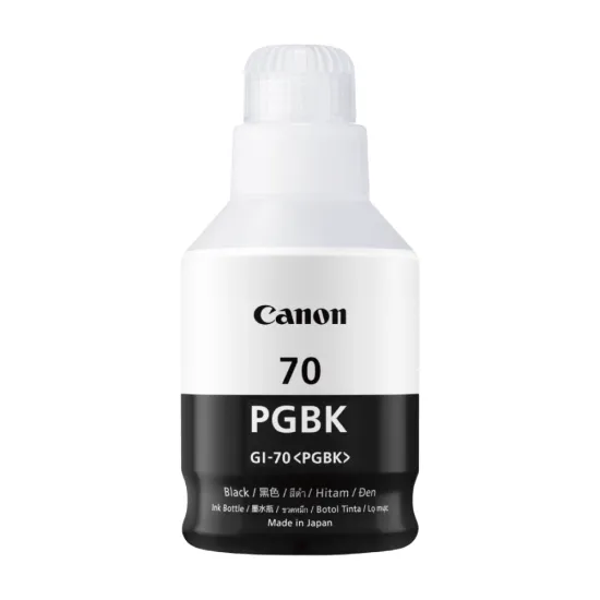 Canon 70 Black Inkjet Ink Bottle 170ml