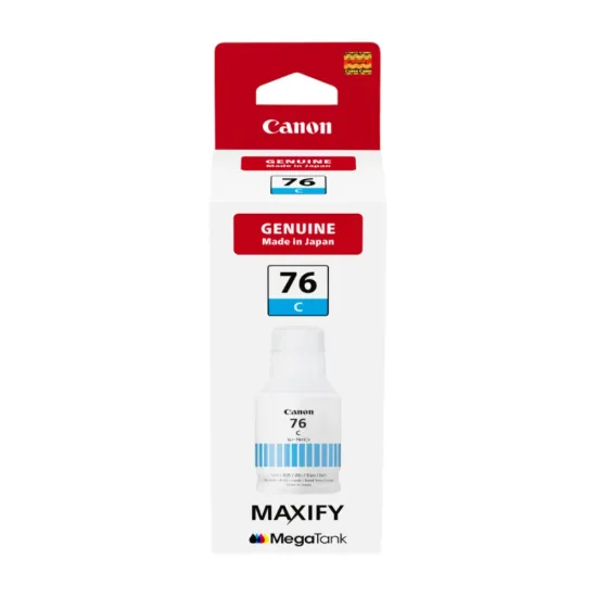 Canon 76 Cyan Inkjet Ink Bottle 135ml