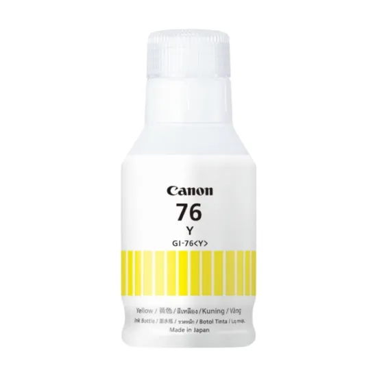 Canon 76 Yellow Inkjet Ink Bottle 135ml