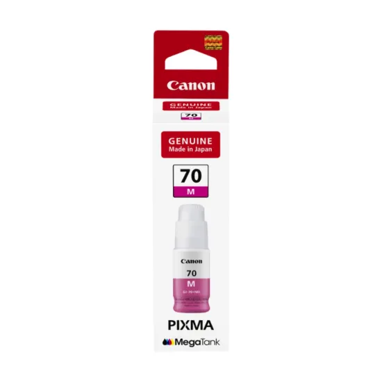 Canon 70 Magenta Inkjet Ink Bottle 70ml
