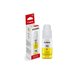 Canon 70 Yellow Inkjet Ink Bottle 70ml