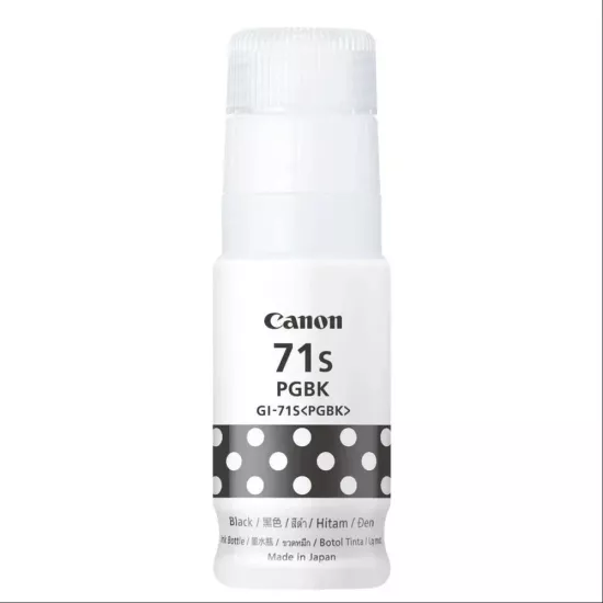 Canon 71 Black Inkjet Ink Bottle Small 70ml