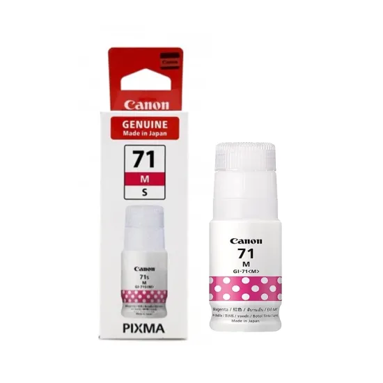 Canon 71 Magenta Inkjet Ink Bottle Small 40ml