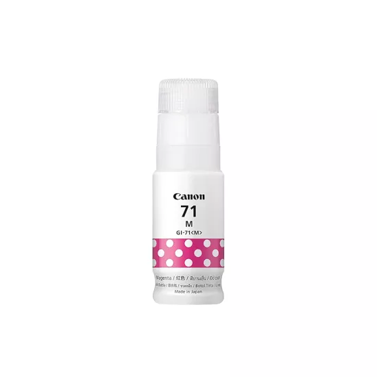 Canon 71 Magenta Inkjet Ink Bottle Small 40ml
