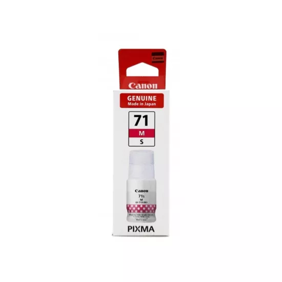Canon 71 Magenta Inkjet Ink Bottle Small 40ml