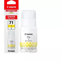 Canon 71 Yellow Inkjet Ink Bottle Small 40ml