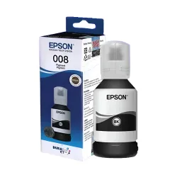 Epson 008 Black Genuine Inkjet Ink Bottle 127ml