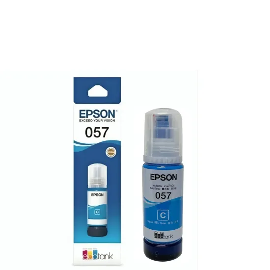 Epson 057 Cyan Inkjet Ink Bottle 70ml