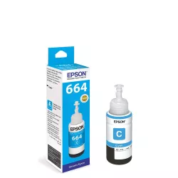Epson 664 Cyan Genuine Inkjet Ink Bottle 70ml