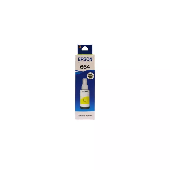 Epson 664 Yellow Genuine Inkjet Ink Bottle 70ml