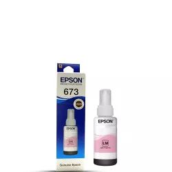 Epson 673 Light Magenta Genuine Inkjet Ink Bottle 70ml