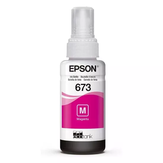 Epson 673 Meganta Genuine Inkjet Ink Bottle 70ml