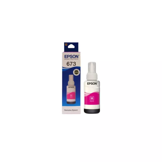 Epson 673 Meganta Genuine Inkjet Ink Bottle 70ml