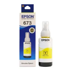 Epson 673 Yellow Genuine Inkjet Ink Bottle 70ml