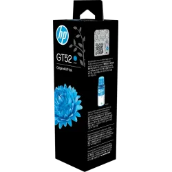 HP GT52 Cyan Genuine Inkjet Ink Bottle