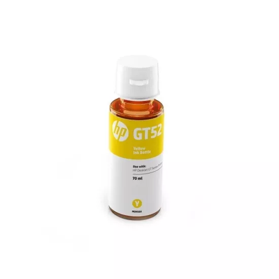HP GT52 Yellow Genuine inkjet Ink Bottle