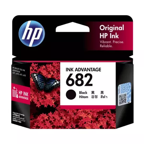 HP Genuine Ink Cartridge 682 Black