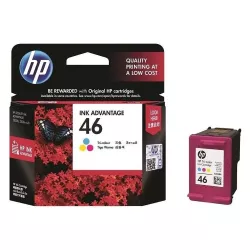 HP 46 Tri Color Genuine Ink Cartridge