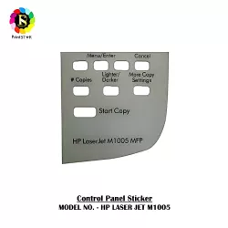 Printstar Control Panel Sticker For HP LJ M1005
