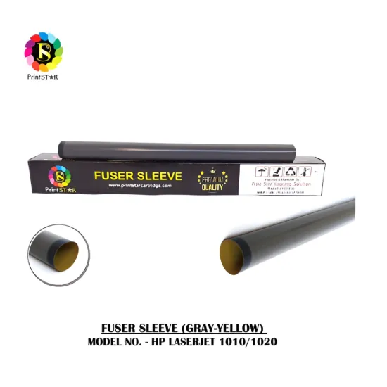Printstar Teflon Sleeve For HP LJ 1010 (GREY | YELLOW)