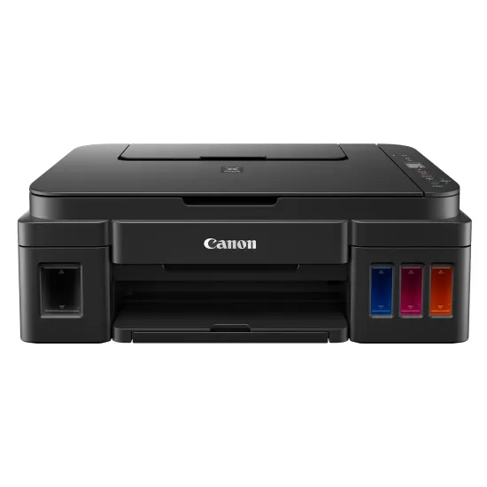 Canon Ink Tank Color Printer PIXMA G2012 A4 Multi Function With 2 Bottle Black Ink Extra