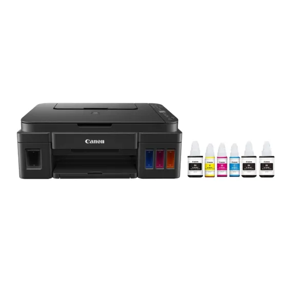 Canon Ink Tank Color Printer G3012 A4 Multi Function with WiFi
