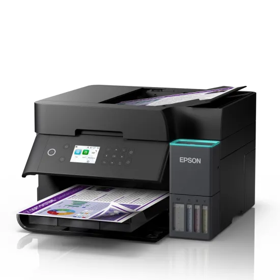 Epson Printer EcoTank L6370 A4 Multi Function with Duplex | ADF | WiFi