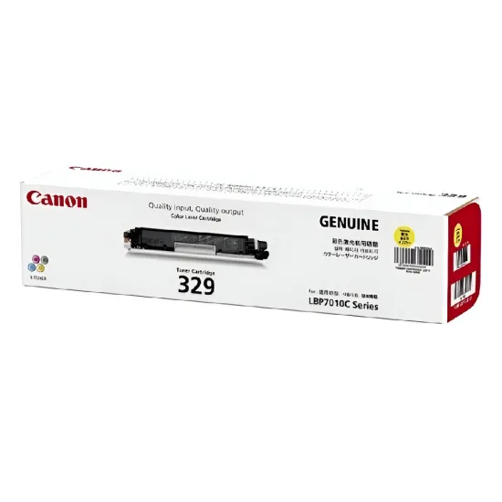 Canon 329 Yellow Original Toner Laser Jet Cartridge