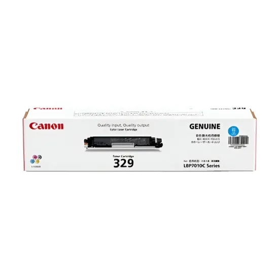 Canon 329 Cyan Original Toner Laser Jet Cartridge