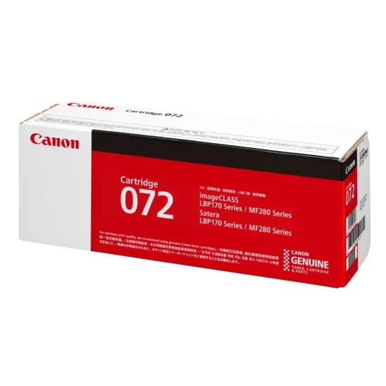 Canon 072 Black Original Toner Laser Cartridge