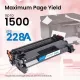 EVM Compatible Laser Cartridge For HP 228A With Chip