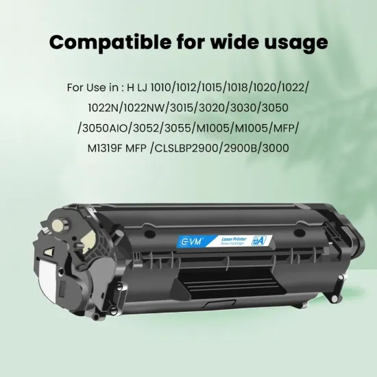 EVM Compatible Laser Cartridge For HP 12A