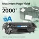 EVM Compatible Laser Cartridge For HP 12A