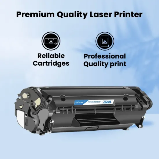 EVM Compatible Laser Cartridge For HP 88A