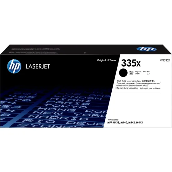 HP Genuine Laser Toner Cartridge 335X Black